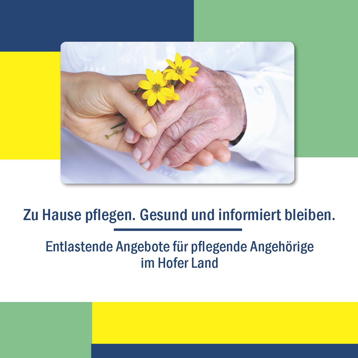 Broschüre Zu Hause pflegen. Gesund und informiert bleiben_ 1